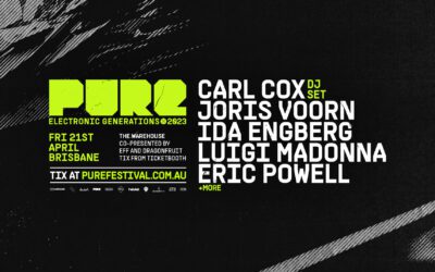 Pure Brisbane 2023 – Carl Cox, Joris Voorn, Ida Engberg + more!