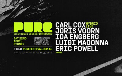 Pure Sydney 2023 – Carl Cox, Joris Voorn + more!